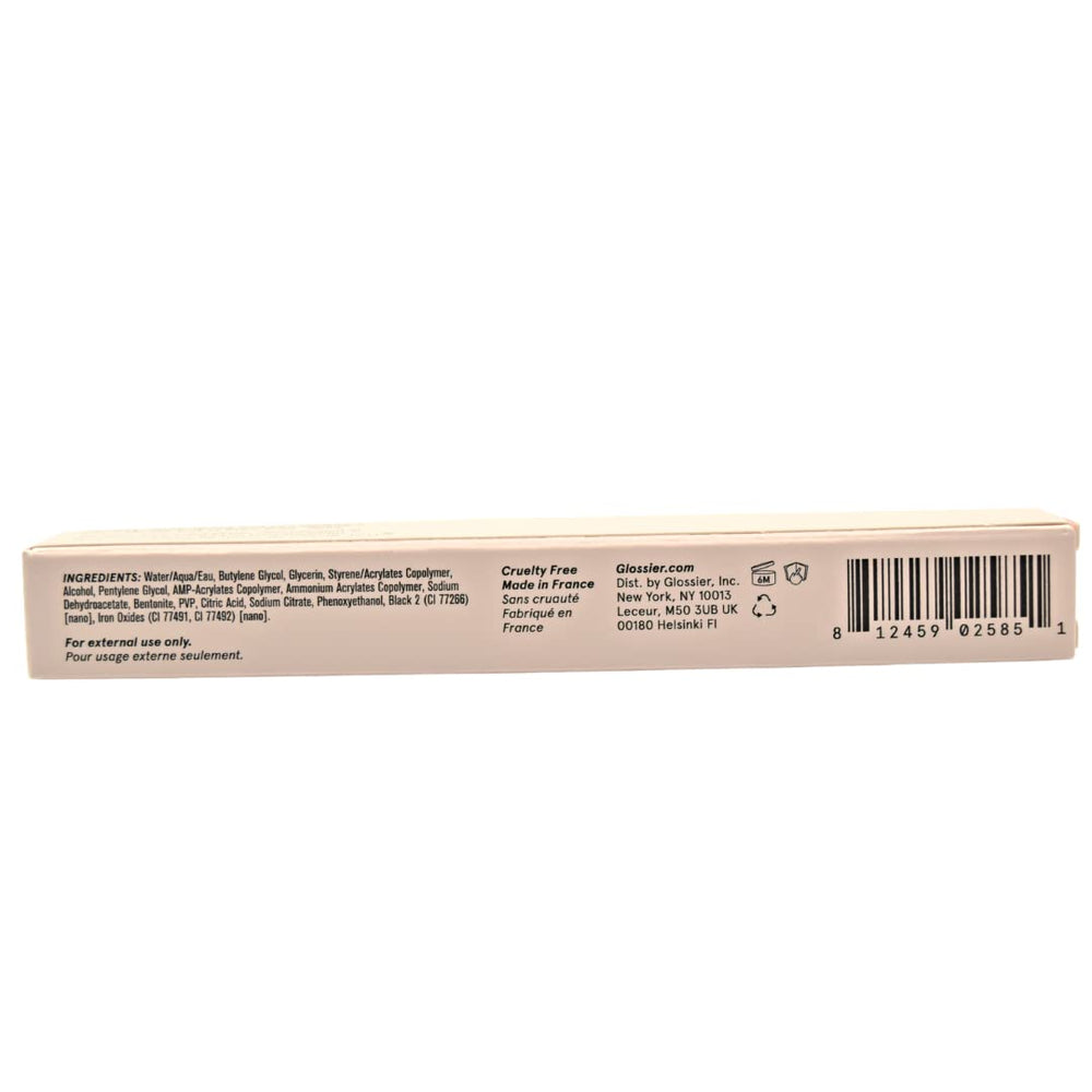 Glossier Brow Flick brown shade swatch for versatile day to night definition