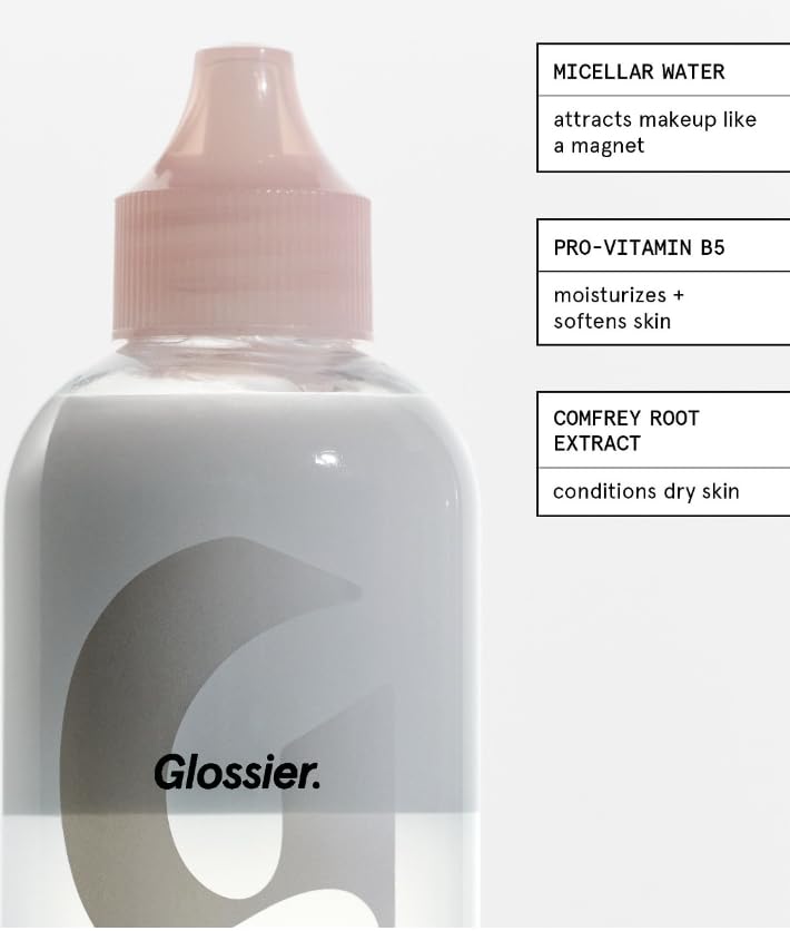 Glossier Milky Oil packaging highlights vegan, cruelty-free attributes