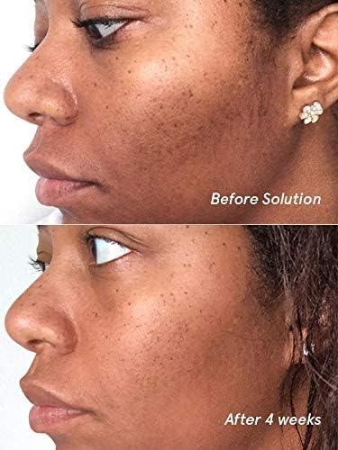 Glossier Solution exfoliating skin perfector pump for controlled dispensing and exfoliation