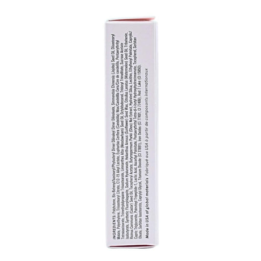 Glossier Ultralip Pony application closeup demonstrates smooth glide and rich color payoff.