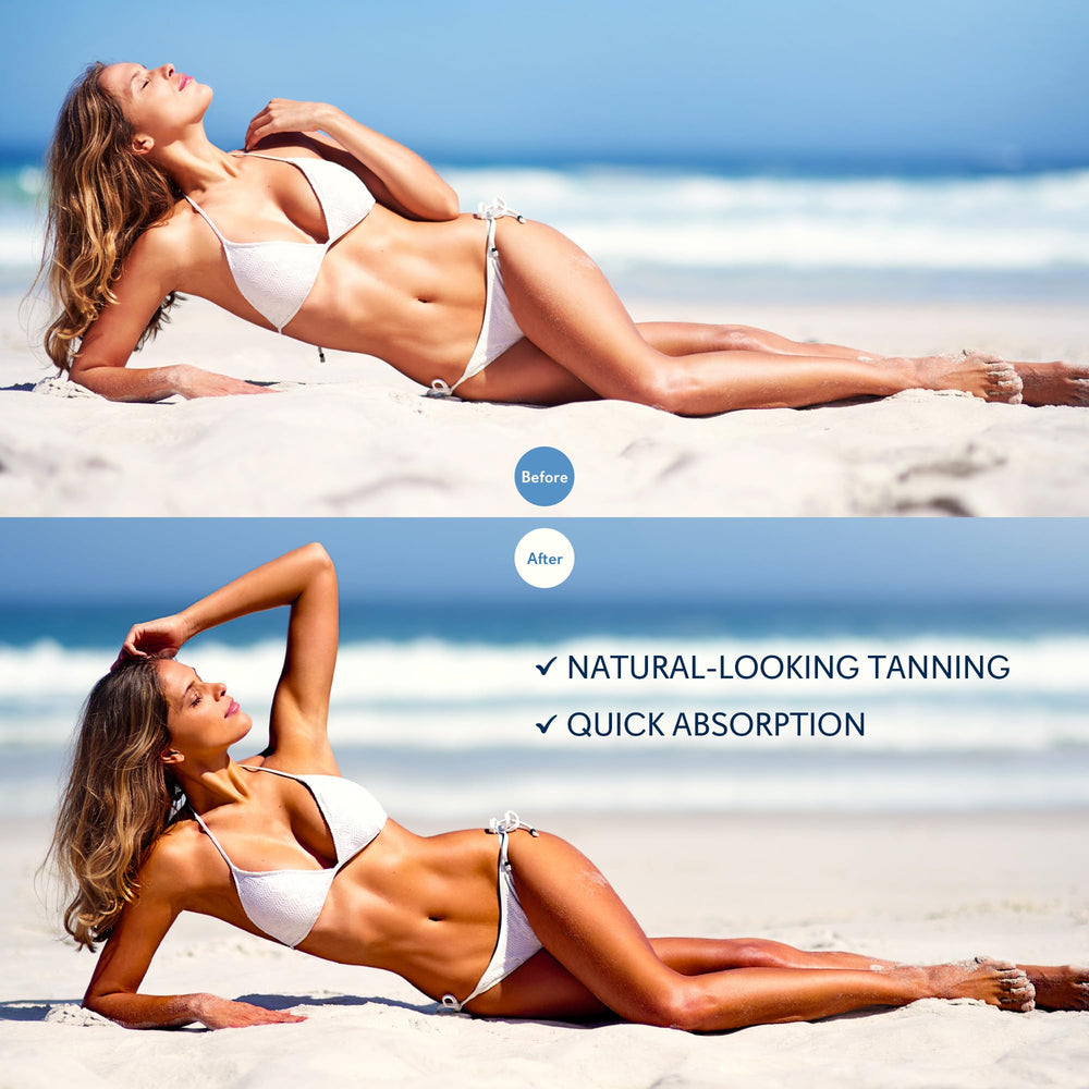 Glossiva Self Tanning Drops vegan and cruelty-free packaging