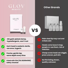 Glov Beauty kit packaging display highlighting at-home scalp revitalization.