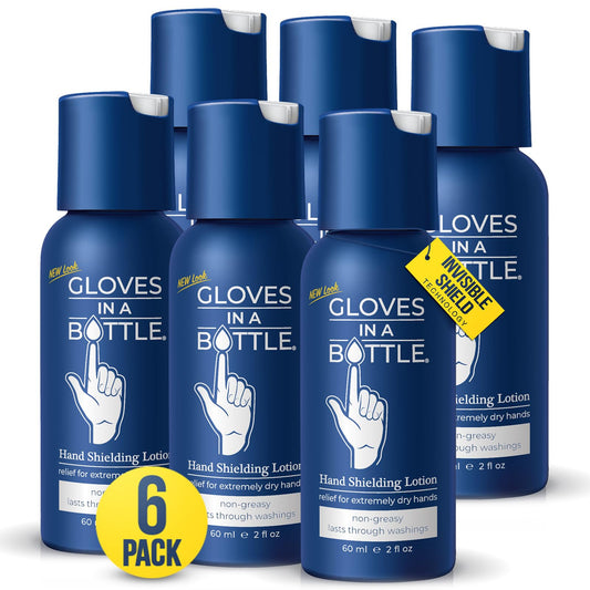 Gloves In A Bottle Shielding Lotion bottle front for easy on-the-go moisture.