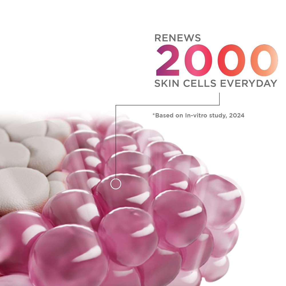Glow & Lovely product glow on skin suggests a radiant, hydrated look.