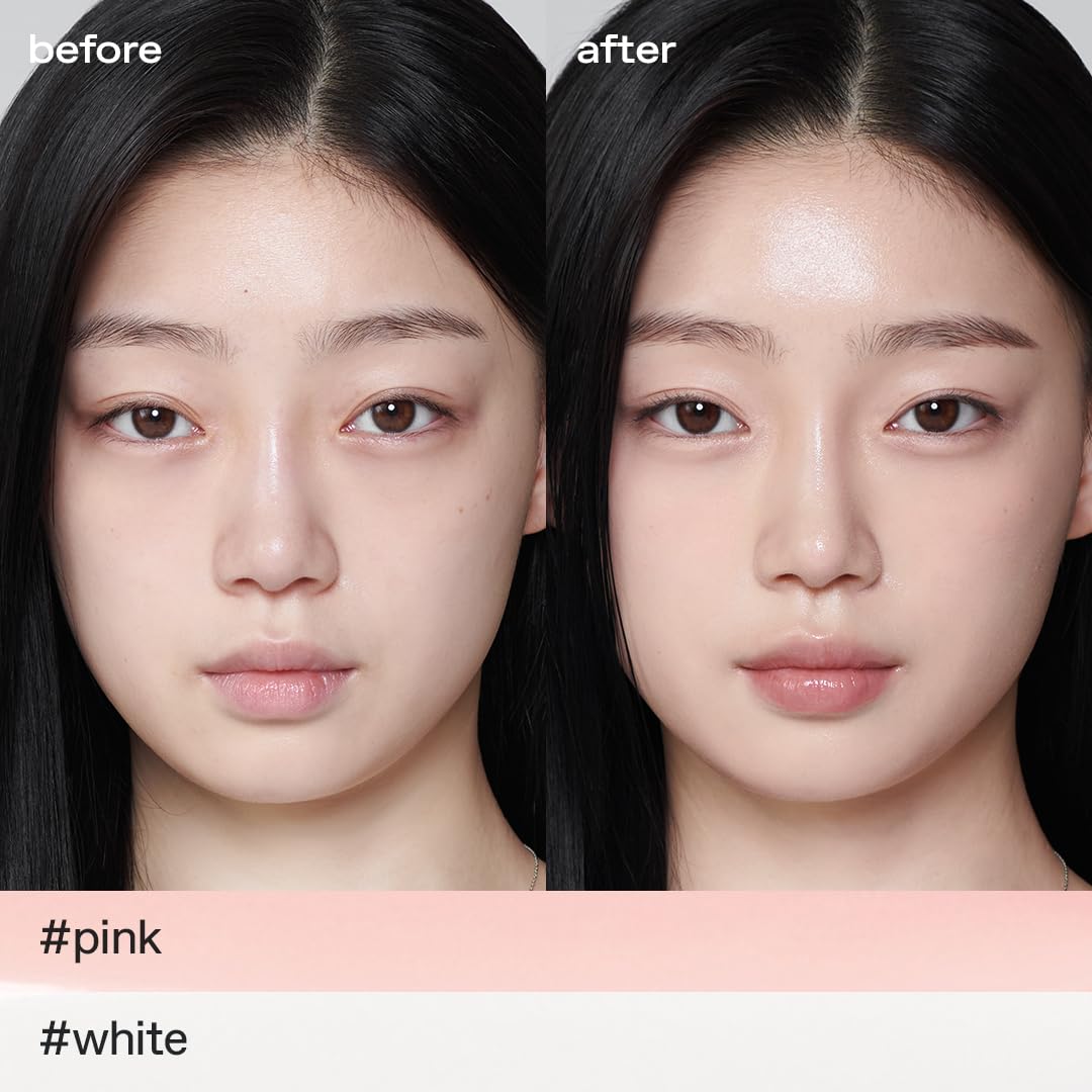 Glow dual-color concealer demonstrates pink-blemish coverage on skin