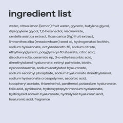 Glow lemon toner alongside other steps shows refreshing deep moisture.