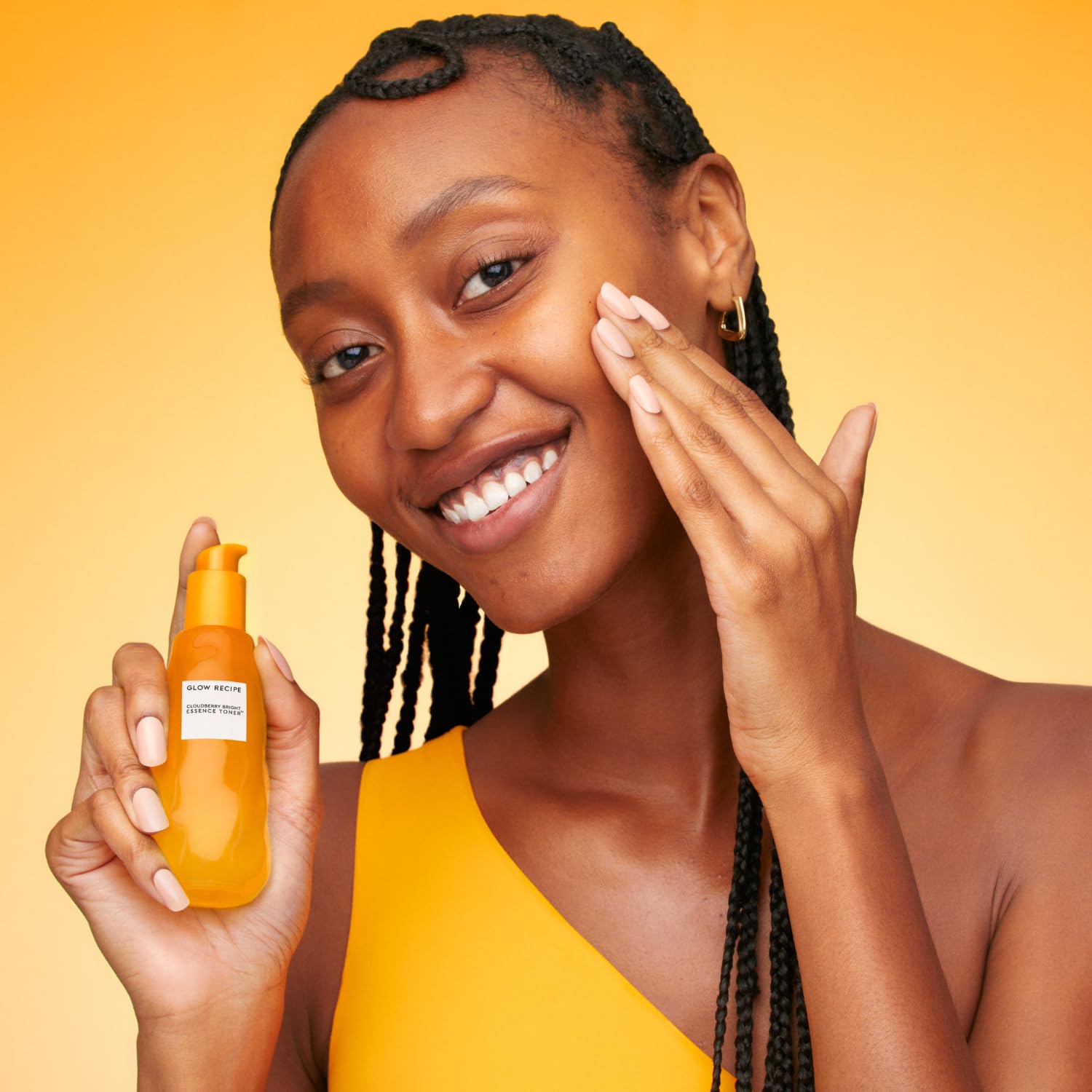 Glow Recipe vitamin C and E boost enhances a radiant-looking complexion.