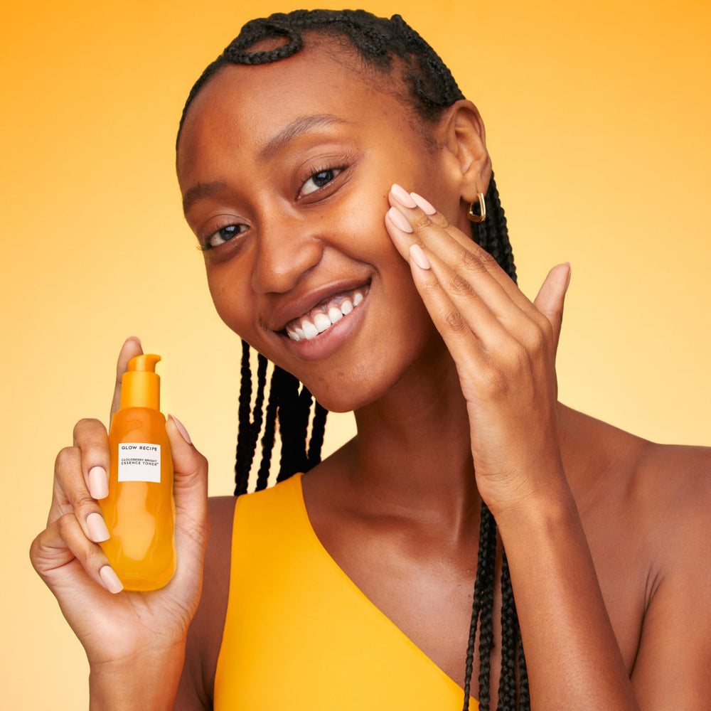 Glow Recipe vitamin C and E boost enhances a radiant-looking complexion.