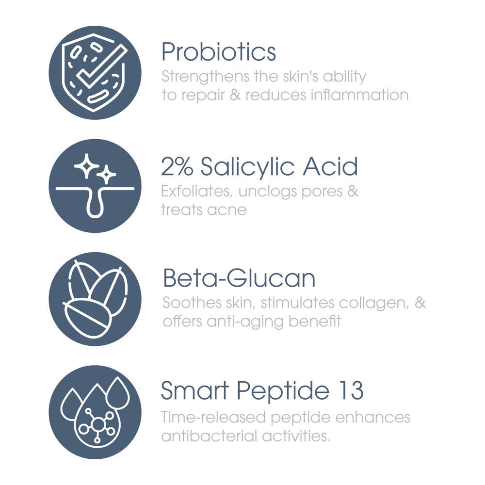 Daily-use cleanser suitable for oil-prone and blemish-prone skin.