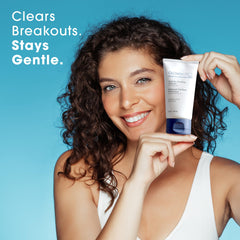 Soothing botanicals calm redness while cleansing with Glowbiotics.