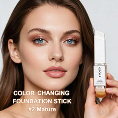 GLSFACE dual ended foundation brush end for easy blending
