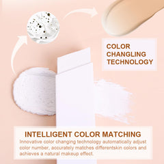 GLSFACE silk like texture foundation glides on smoothly