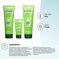 Glysomed triple-pack display illustrates bundle for home and travel