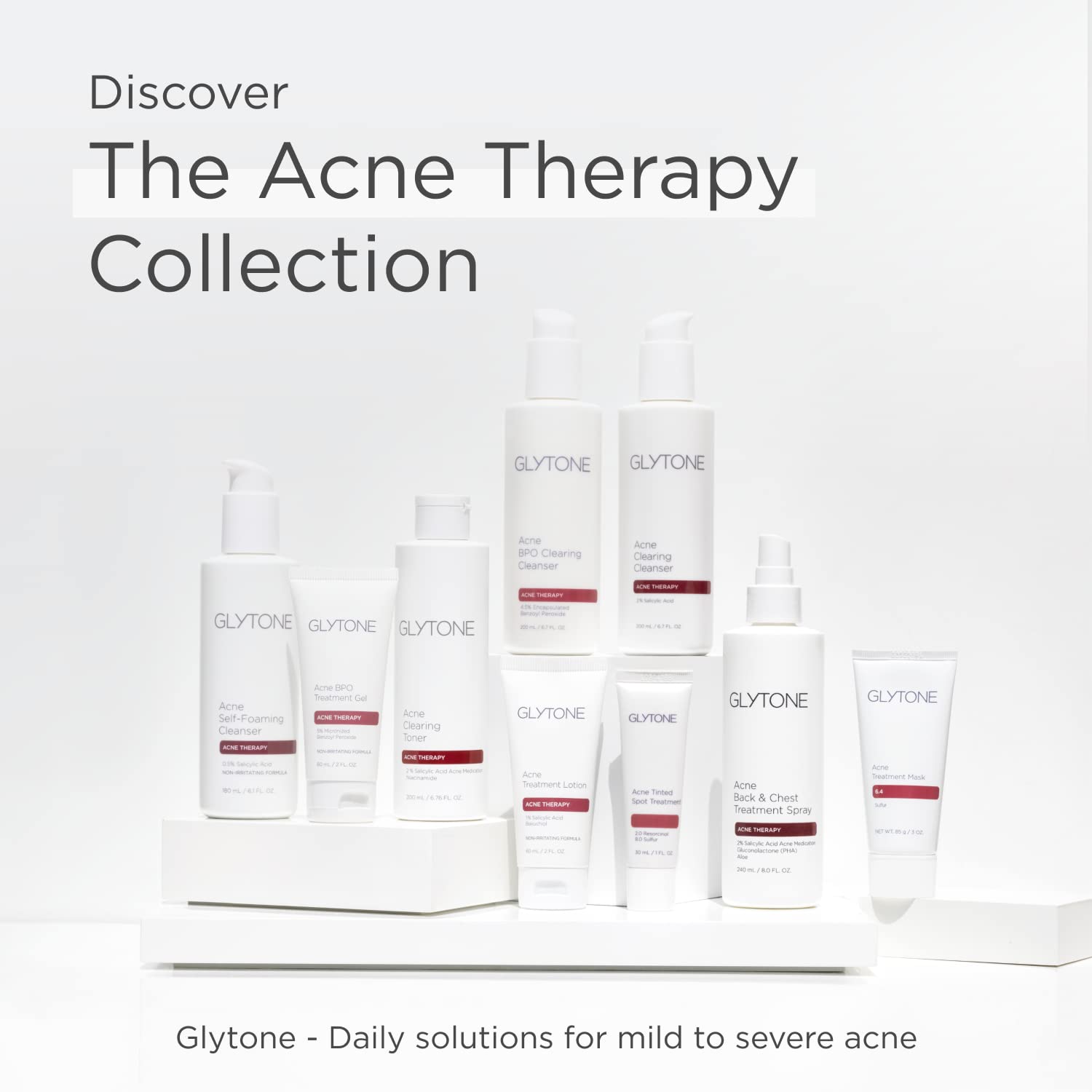 Product pairing: GLYTONE gel with sunscreen for daytime protection
