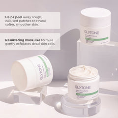 GLYTONE AHA+ Foot Cream easy 10–15 minute application
