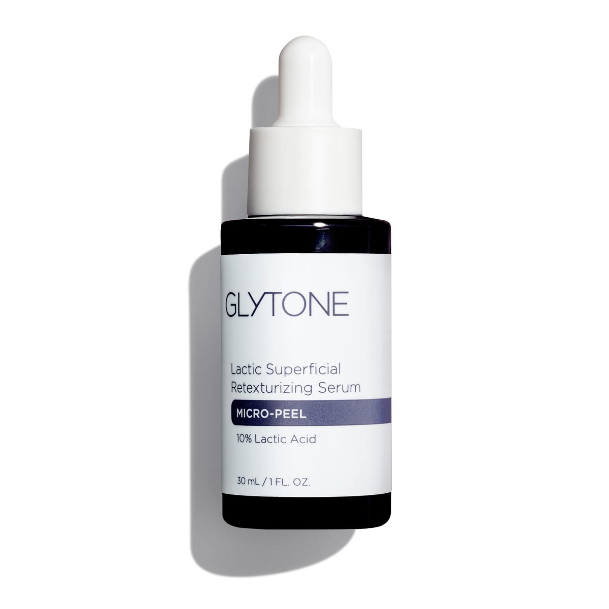 Glytone Micro-Peel bottle with pump for convenient nightly exfoliation and hydration