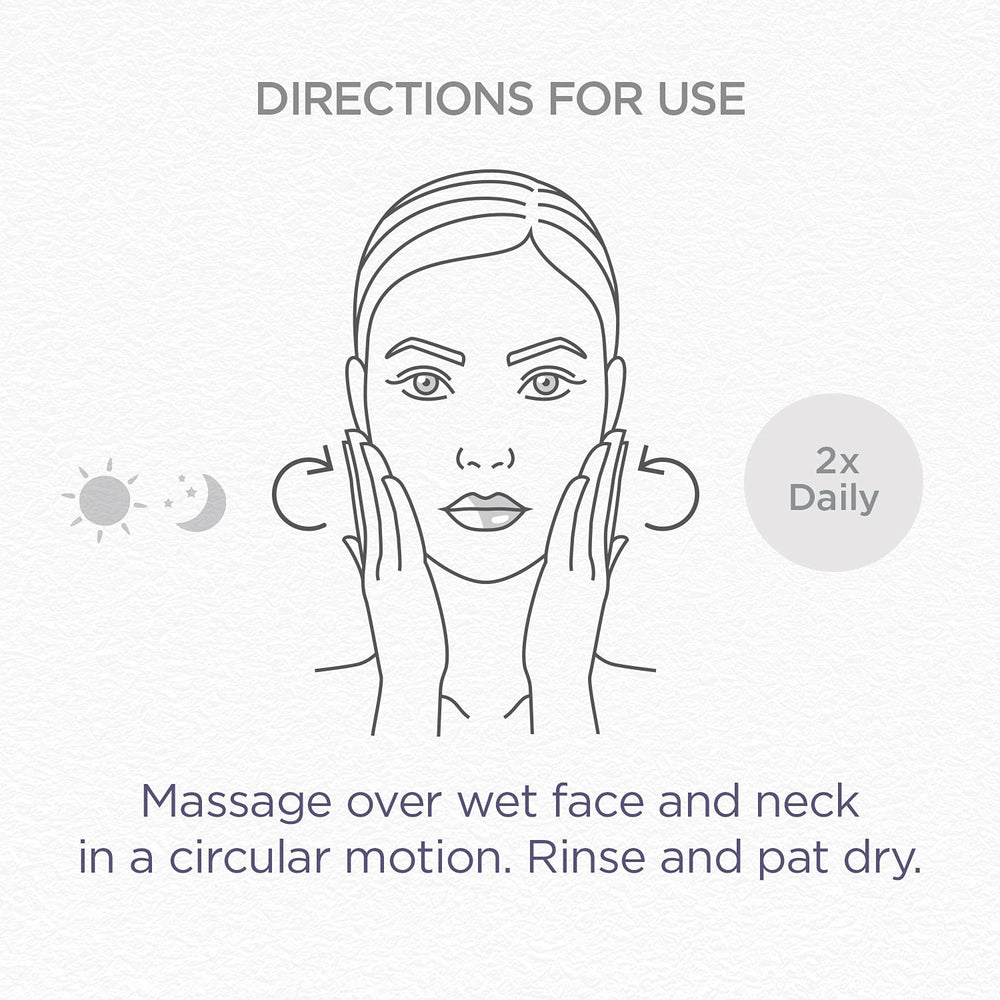 GLYTONE Mild Cream Cleanser removing makeup and oil in one step