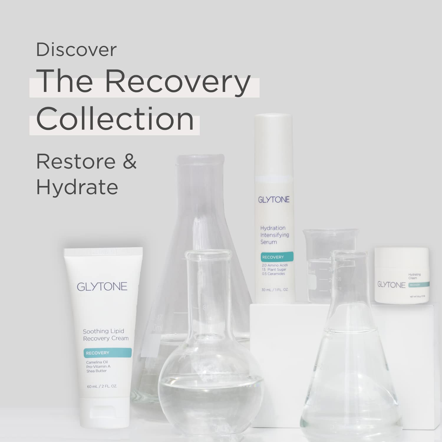 Pro-Vitamin A component in Glytone cream supporting nourishing skin renewal