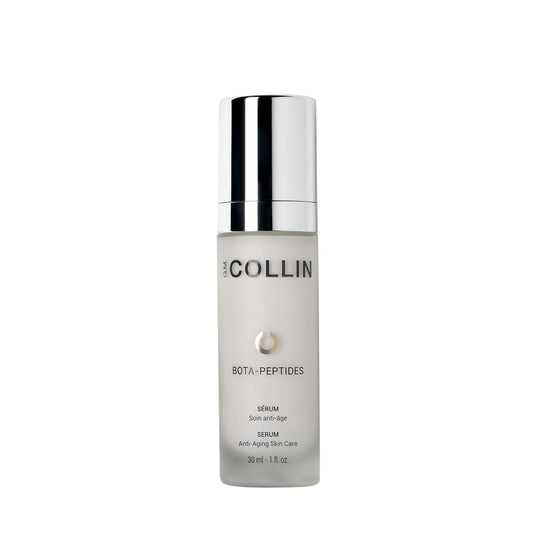G.M. COLLIN Bota-Peptides Serum bottle highlighting premium anti-aging care