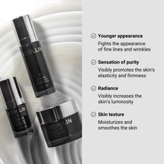 G.M. COLLIN Diamond Eye Contour packaging box conveys a premium, spa-inspired experience.