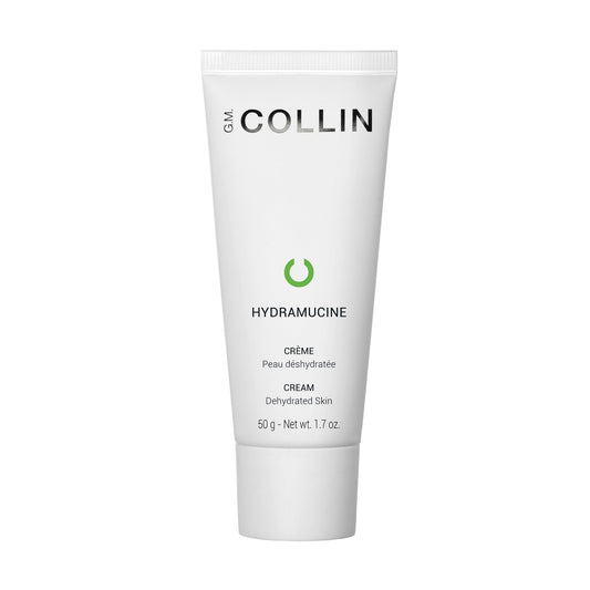 G.M. COLLIN Hydramucine Cream tube close-up, rich hydration for dry skin