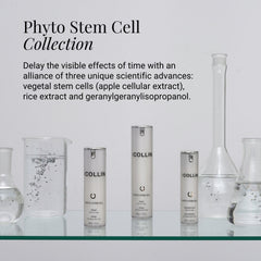 G.M. COLLIN Phyto Stem Cell Serum on skin shows a radiant, refreshed look