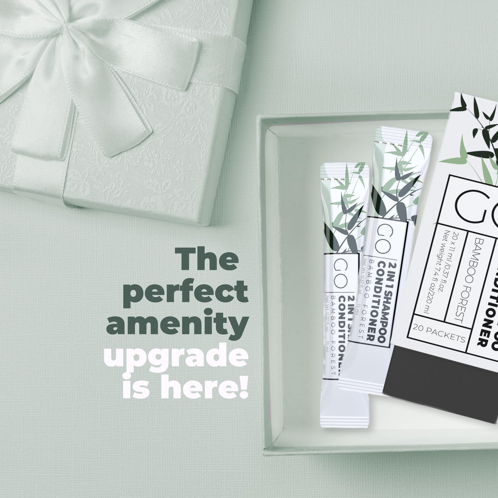 Go Essentials energy-efficient production note – eco-friendly travel toiletries