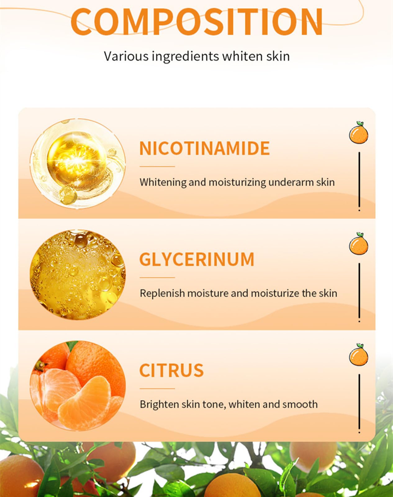 Go Ho Vitamin C cream underarm usage for smoother, more even skin tone