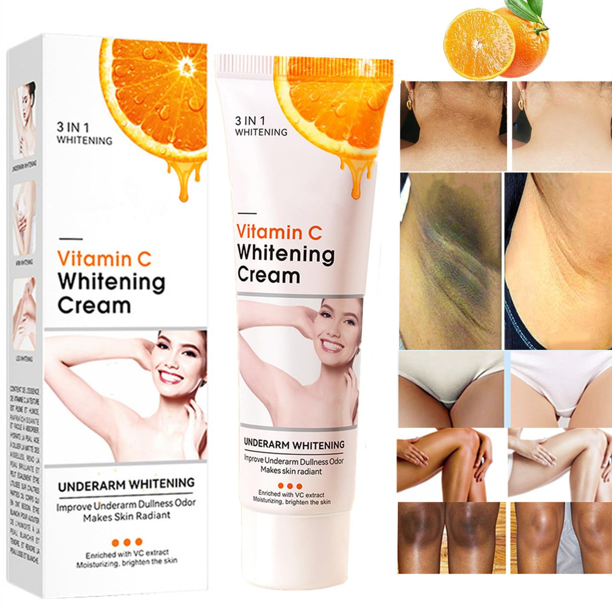 Go Ho Vitamin C cream packaging shown for quick recognition and trust
