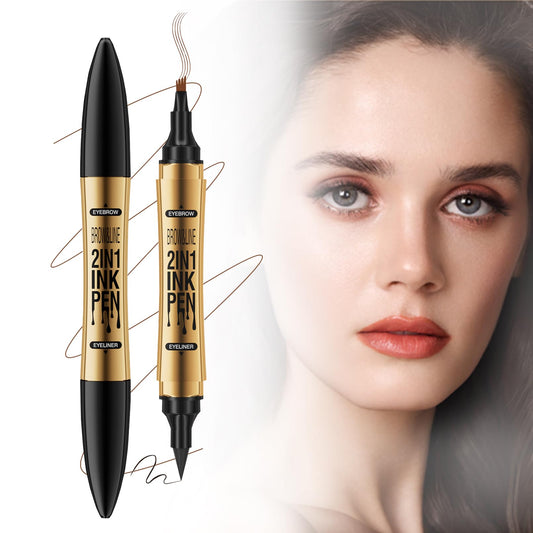 GOALSEN 3D eyebrow pen microblade close-up for precise brow filling