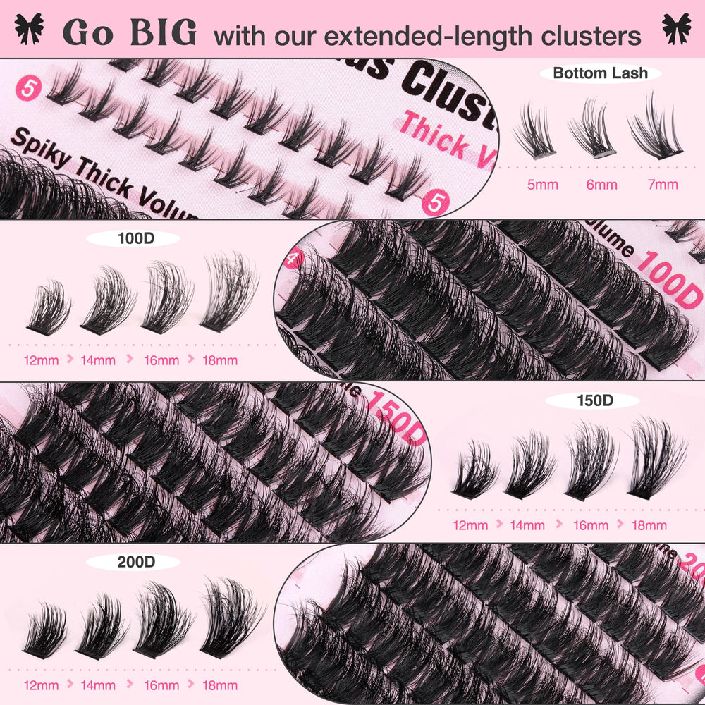 Goddvenus 12-18mm length options for gradient and volume looks