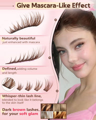 Goddvenus lash clusters kit tweezers for precise application and flawless results.