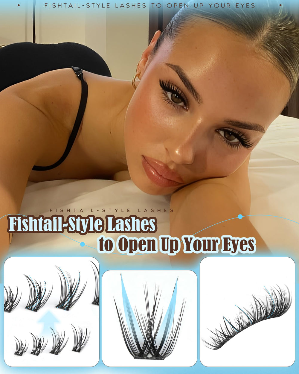 Goddvenus buildable-volume lashes offer customizable fullness without heaviness