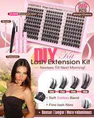 Goddvenus clean waterproof lash bond seal dries clear quickly