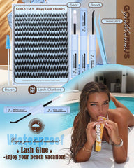 Goddvenus Lightweight eyelashes deliver breathable fullness for day-to-night wear.