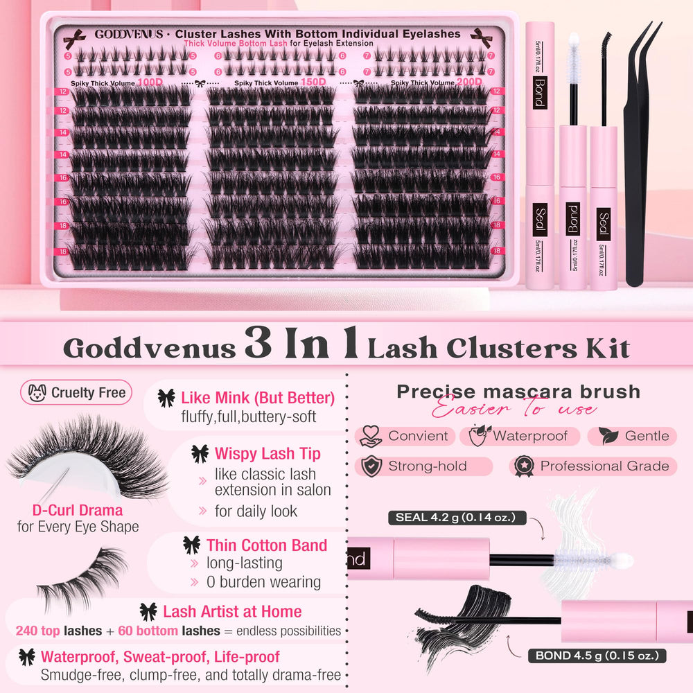 Goddvenus vanity-ready kit for pro-grade home results