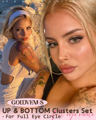 Goddvenus waterproof lash-cluster glue for secure all-day hold