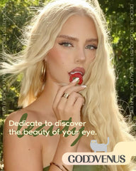 Goddvenus wispy lash clusters 12mm balanced volume for subtle drama