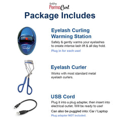 Godefroy metal eyelash curler compatibility close-up shows versatile fit
