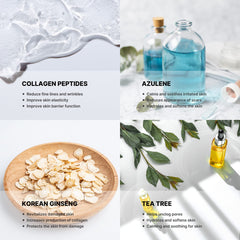 GODESAN hydrogel mask ingredients highlight hyaluronic acid for lasting moisture.