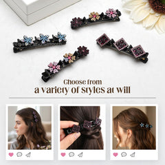 Godmifa elegant crystal hair clip keeps styling secure and chic.