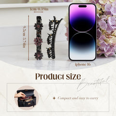 Godmifa multi-clip braid hairpin creates versatile braided styles.