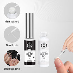 GOICC multifunctional gel nail art painting gel for liners and accents
