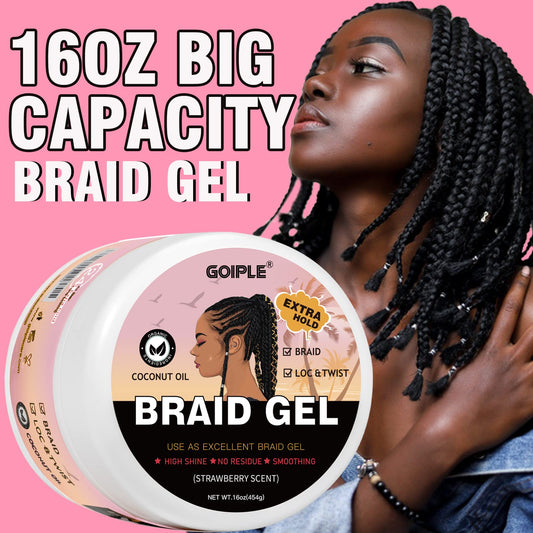 Goiple edge-control application shows smooth edges and frizz control.