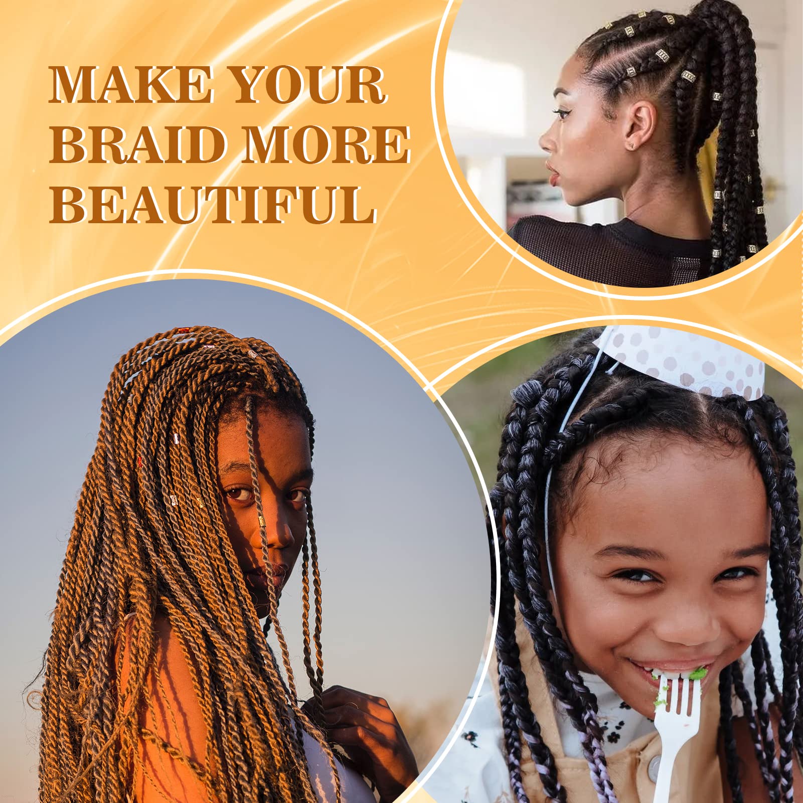 Goiple braiding gel ideal for twists, locs, edges and cornrows.