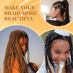 Goiple braiding gel ideal for twists, locs, edges and cornrows.