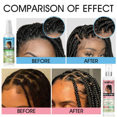 Goiple Dry Shampoo Braids Rose Water revitalizes protective styles