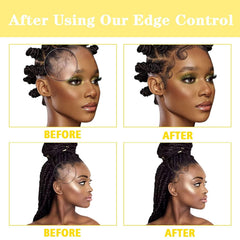 Goiple edge control wax packaging front highlights value and large 8.25oz size.