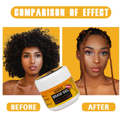 Goiple edge control gel providing stable hold without buildup