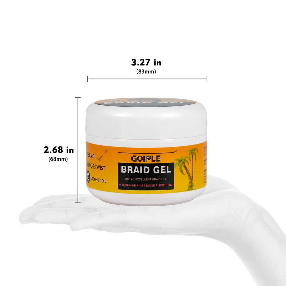 Hair clip included supports quick styling while shaping braids